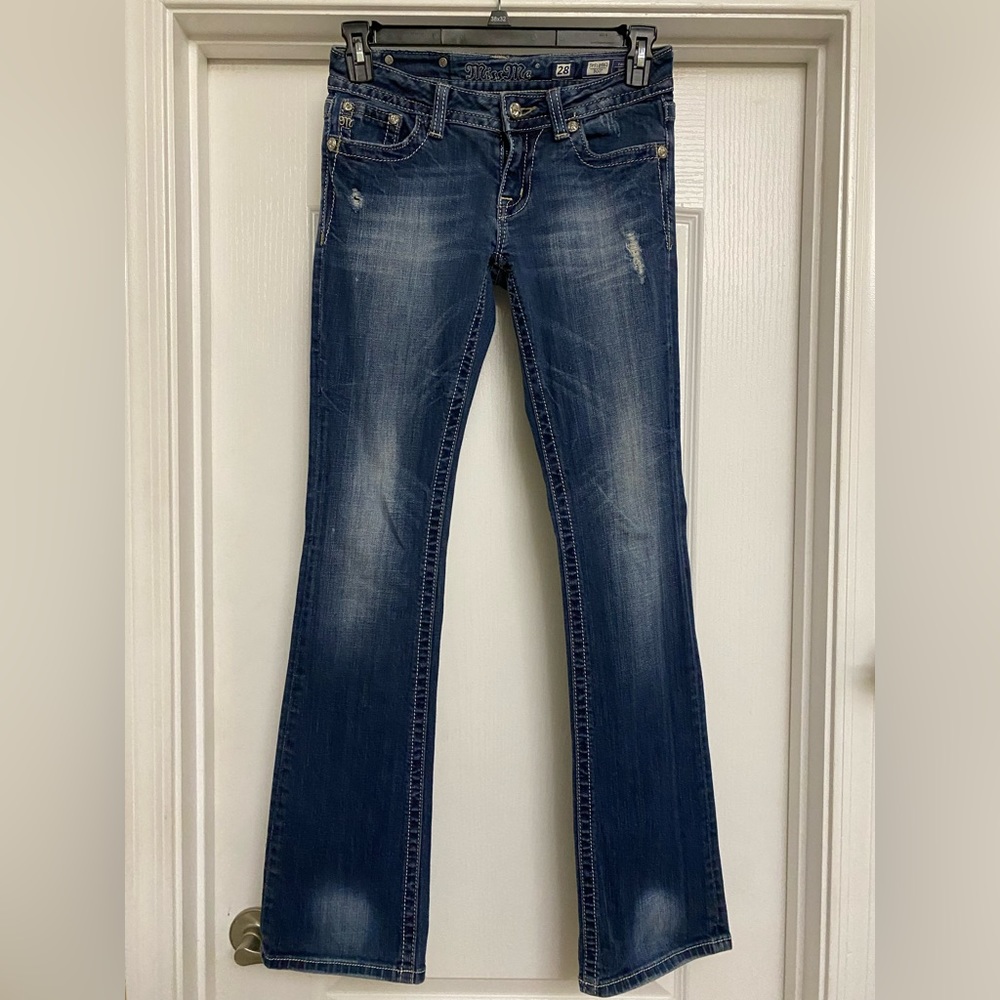 Miss Me Boot Cut Jeans Size 28